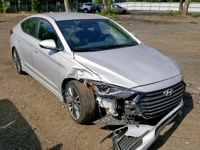 KMHD04LB5HU347359 - 2017 HYUNDAI ELANTRA SP SILVER photo 1