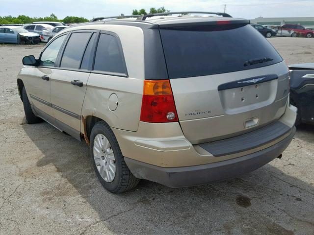 2C4GM48L05R521645 - 2005 CHRYSLER PACIFICA GOLD photo 3