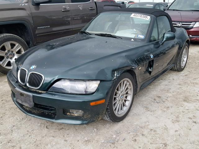 WBACN53421LJ56094 - 2001 BMW Z3 3.0 GREEN photo 2