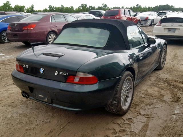 WBACN53421LJ56094 - 2001 BMW Z3 3.0 GREEN photo 4