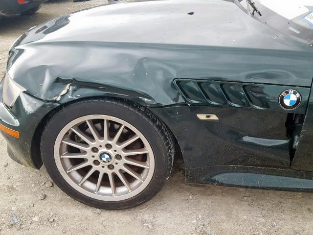 WBACN53421LJ56094 - 2001 BMW Z3 3.0 GREEN photo 9