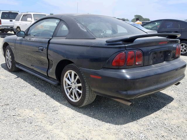 1FAFP42X9WF238237 - 1998 FORD MUSTANG GT BLACK photo 3