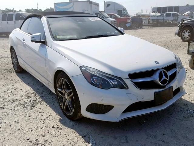 WDDKK5KF4EF253270 - 2014 MERCEDES-BENZ E 350 WHITE photo 1