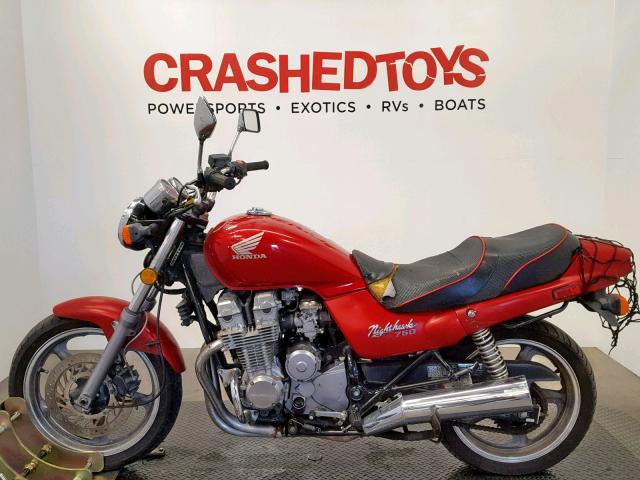 JH2RC3803NM102176 - 1992 HONDA CB750 RED photo 3