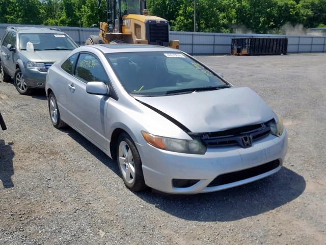 2HGFG12858H520184 - 2008 HONDA CIVIC EX SILVER photo 1