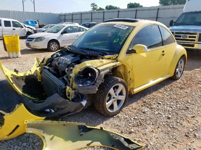 3VWSR31C06M403813 - 2006 VOLKSWAGEN NEW BEETLE ყვითელი ფოტო 2