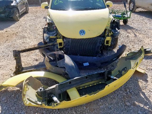 3VWSR31C06M403813 - 2006 VOLKSWAGEN NEW BEETLE ყვითელი ფოტო 9