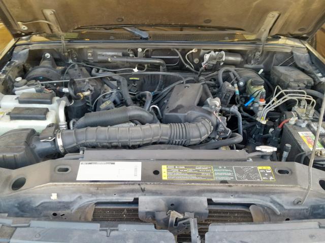 1FTYR14V22PB75414 - 2002 FORD RANGER SUP Černá fotografie 7