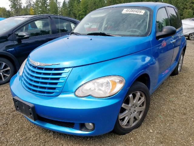 3A8FY58BX8T155006 - 2008 CHRYSLER PT CRUISER BLUE photo 2