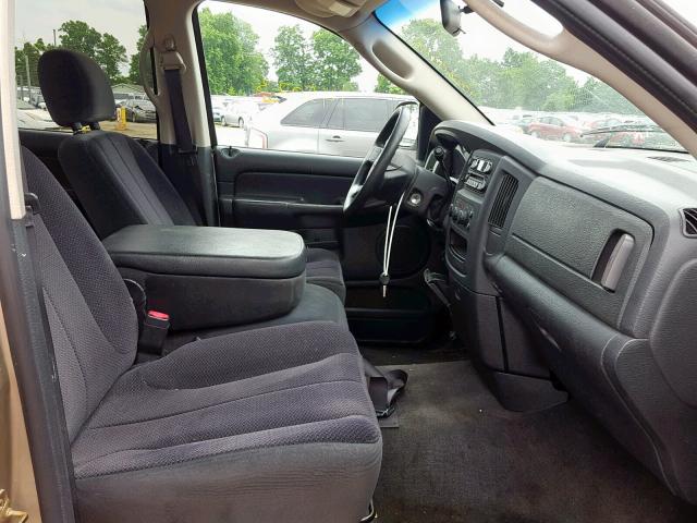 3D7KA28D94G243399 - 2004 DODGE RAM 2500 S თაფლისფერი ფოტო 5