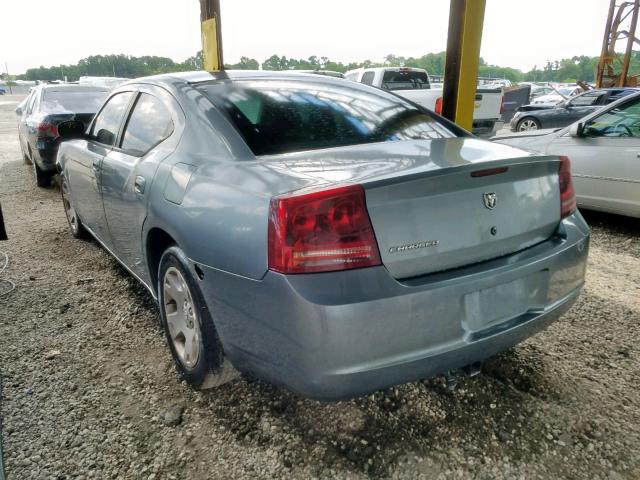 2B3KA43R97H764833 - 2007 DODGE CHARGER SE GRAY photo 3