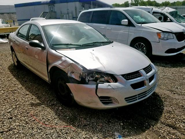 1B3EL46X35N529933 - 2005 DODGE STRATUS SE SILVER photo 1