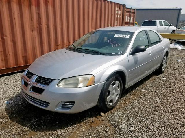 1B3EL46X35N529933 - 2005 DODGE STRATUS SE SILVER photo 2