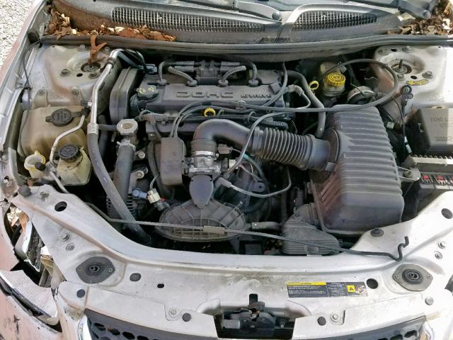 1B3EL46X35N529933 - 2005 DODGE STRATUS SE SILVER photo 7