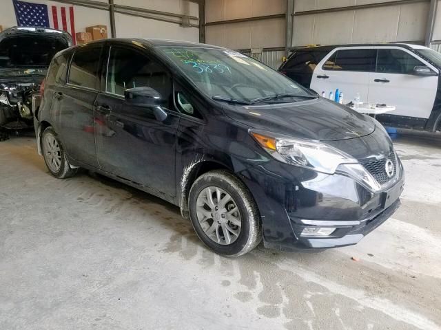 3N1CE2CP8JL355055 - 2018 NISSAN VERSA NOTE BLACK photo 1