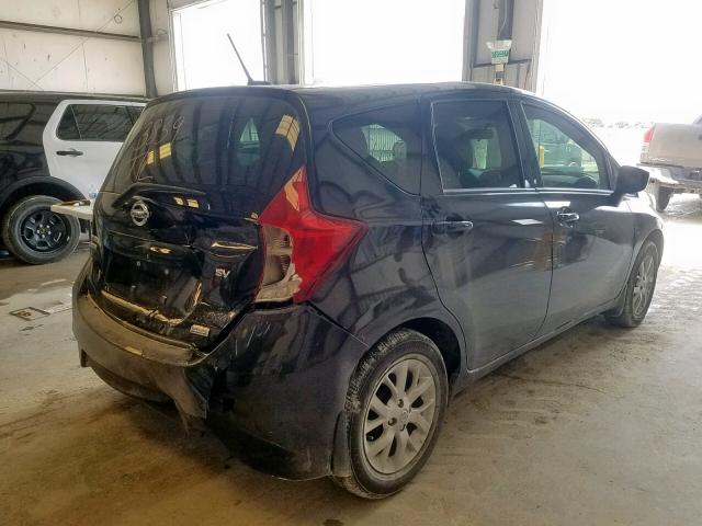 3N1CE2CP8JL355055 - 2018 NISSAN VERSA NOTE BLACK photo 4