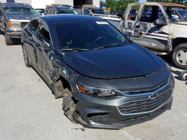 1G1ZH5SX7HF162183 - 2017 CHEVROLET MALIBU PRE CHARCOAL photo 1