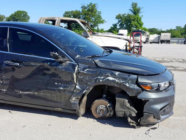 1G1ZH5SX7HF162183 - 2017 CHEVROLET MALIBU PRE 石墨色 照片 9