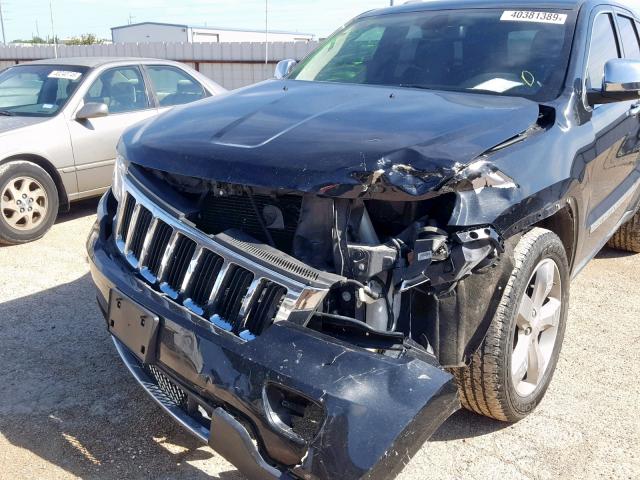 1J4RR5GG4BC704016 - 2011 JEEP GRAND CHER BLACK photo 9