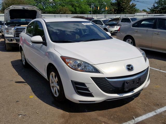 JM1BL1SFXA1238523 - 2010 MAZDA 3 I WHITE photo 1