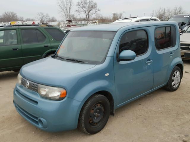 JN8AZ28R39T111716 - 2009 NISSAN CUBE BASE BLUE photo 2