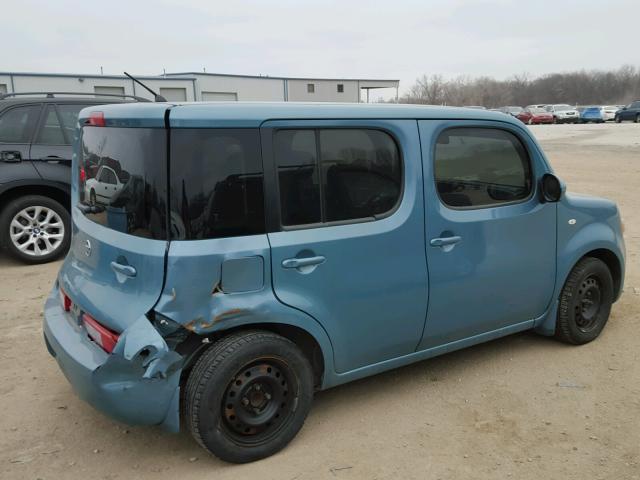 JN8AZ28R39T111716 - 2009 NISSAN CUBE BASE BLUE photo 4