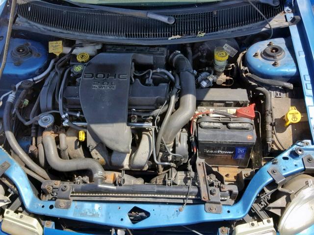 3B3ES47Y4XT529064 - 1999 DODGE NEON HIGHL BLUE photo 7