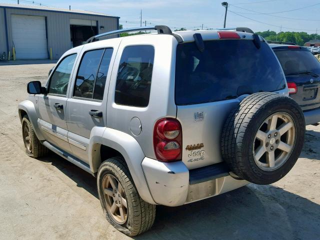 1J4GL58K85W564552 - 2005 JEEP LIBERTY LI SILVER photo 3