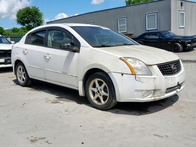 3N1AB61E58L626284 - 2008 NISSAN SENTRA 2.0 WHITE photo 1