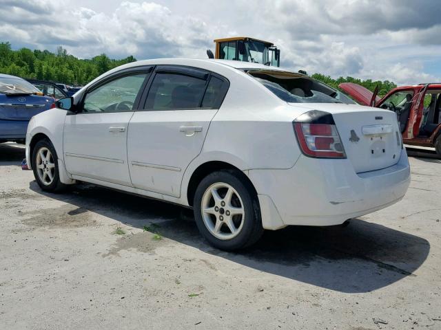 3N1AB61E58L626284 - 2008 NISSAN SENTRA 2.0 WHITE photo 3