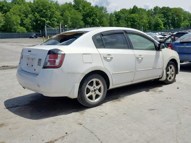 3N1AB61E58L626284 - 2008 NISSAN SENTRA 2.0 WHITE photo 4