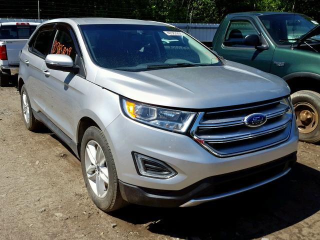 2FMPK4J90GBB08880 - 2016 FORD EDGE SEL SILVER photo 1