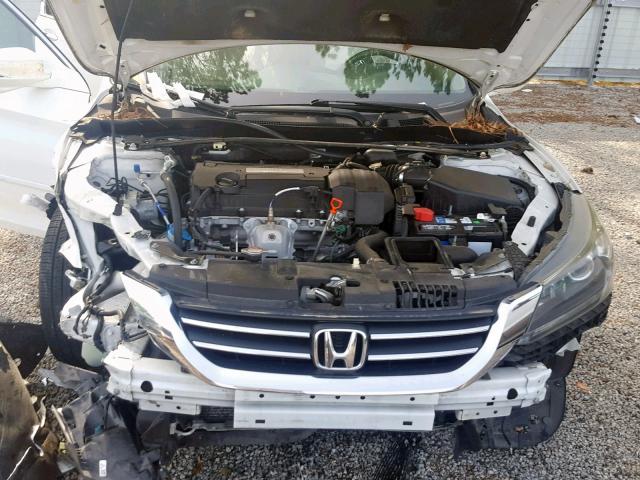 1HGCR2F84DA080593 - 2013 HONDA ACCORD EXL WHITE photo 7