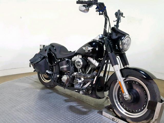 1HD1JN517AB039088 - 2010 HARLEY-DAVIDSON FLSTFB BLACK photo 2