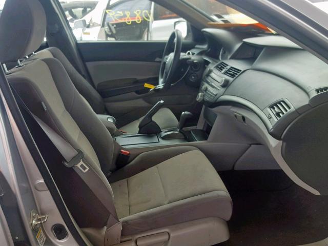 JHMCP26499C012818 - 2009 HONDA ACCORD LXP SILVER photo 5