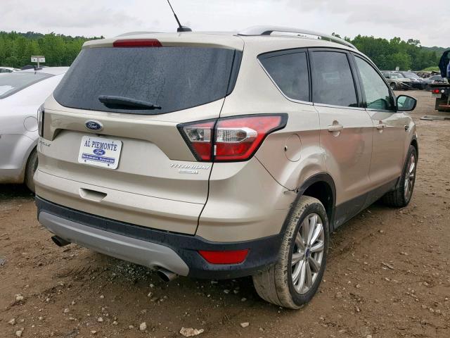 1FMCU0J9XHUD86537 - 2017 FORD ESCAPE TIT GOLD photo 4