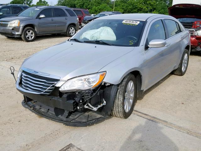 1C3CCBBG4CN214771 - 2012 CHRYSLER 200 TOURIN SILVER photo 2