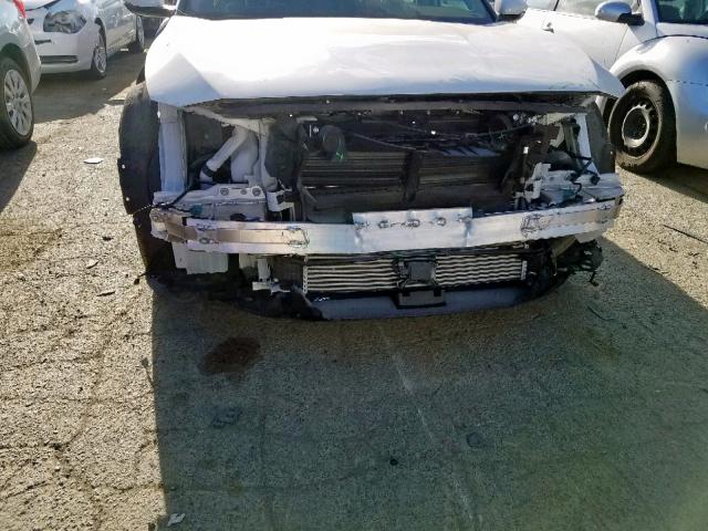 1HGCV1F55JA095109 - 2018 HONDA ACCORD EXL WHITE photo 9