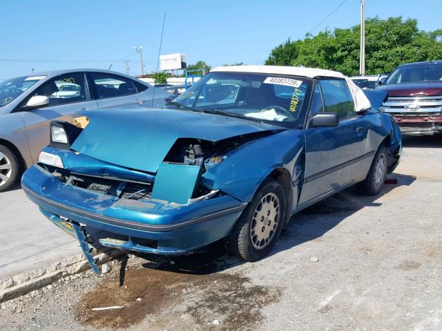 6MPCT01Z3P8644162 - 1993 MERCURY CAPRI GREEN photo 2