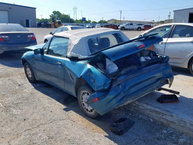 6MPCT01Z3P8644162 - 1993 MERCURY CAPRI GREEN photo 3