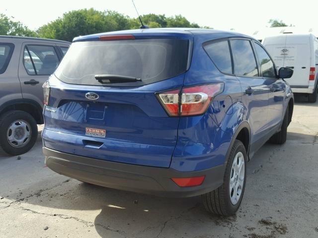 1FMCU0F75JUC69946 - 2018 FORD ESCAPE S BLUE photo 4