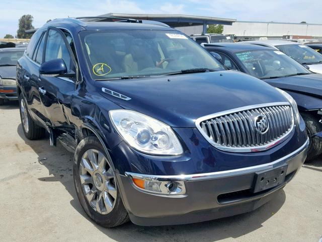 5GAKVDED5CJ280043 - 2012 BUICK ENCLAVE BLUE photo 1