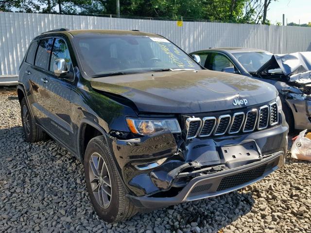 1C4RJFBG0HC630872 - 2017 JEEP GRAND CHER BLACK photo 1