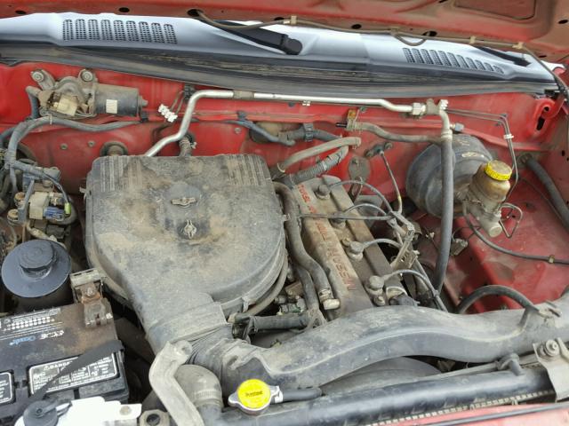 1N6DD21S7WC323631 - 1998 NISSAN FRONTIER X RED photo 7