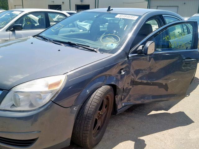 1G8ZS57B39F167091 - 2009 SATURN AURA XE GRAY photo 9