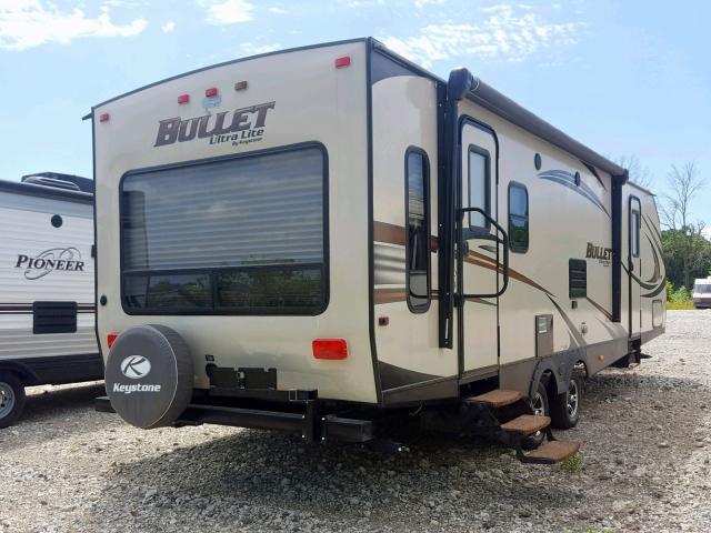 4YDT28526FD420361 - 2014 KEYSTONE BULLET TAN photo 4