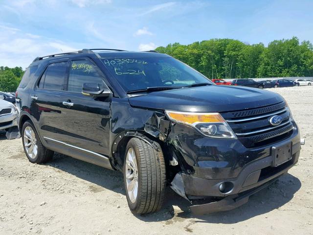 1FMHK8F87BGA09650 - 2011 FORD EXPLORER L BLACK photo 1