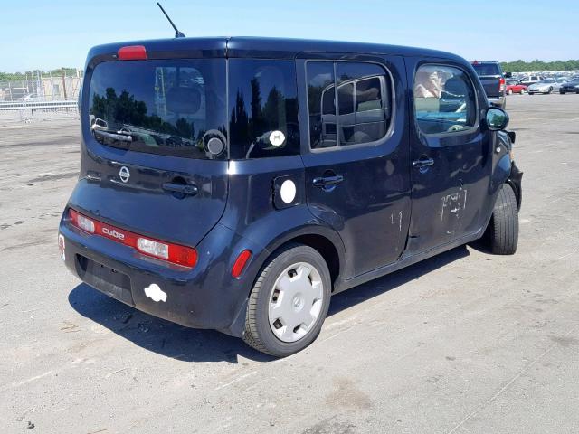 JN8AZ2KR6AT167372 - 2010 NISSAN CUBE BASE BLACK photo 4