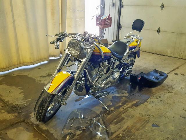 1HD1PNF166Y954368 - 2006 HARLEY-DAVIDSON FLSTFSE YELLOW photo 2