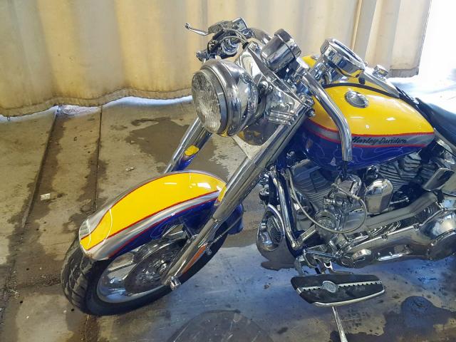 1HD1PNF166Y954368 - 2006 HARLEY-DAVIDSON FLSTFSE YELLOW photo 9